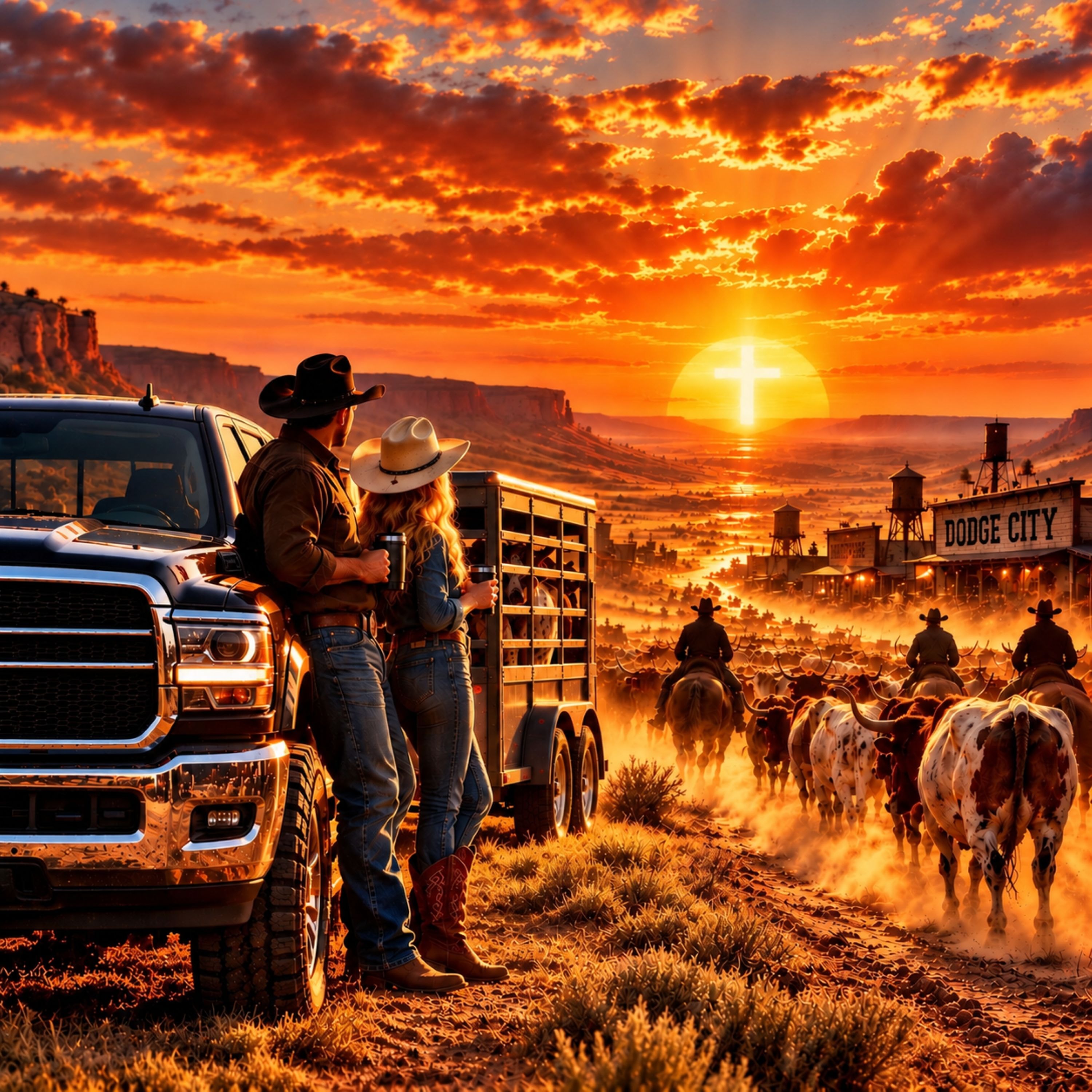 Cowgirls, Cattle Drives, And Cowboy Coffee